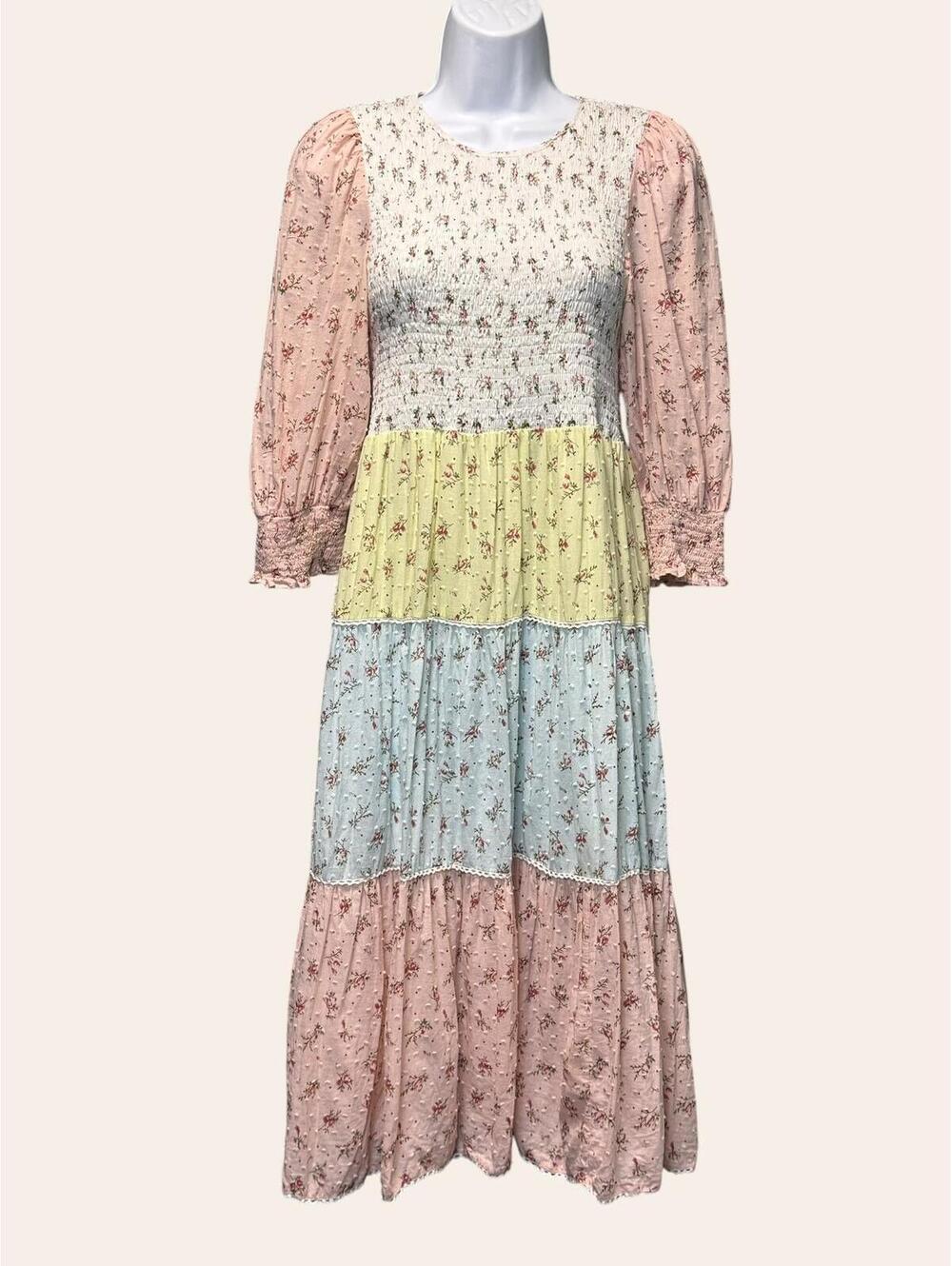 Yakira Bella Multi Floral Dress